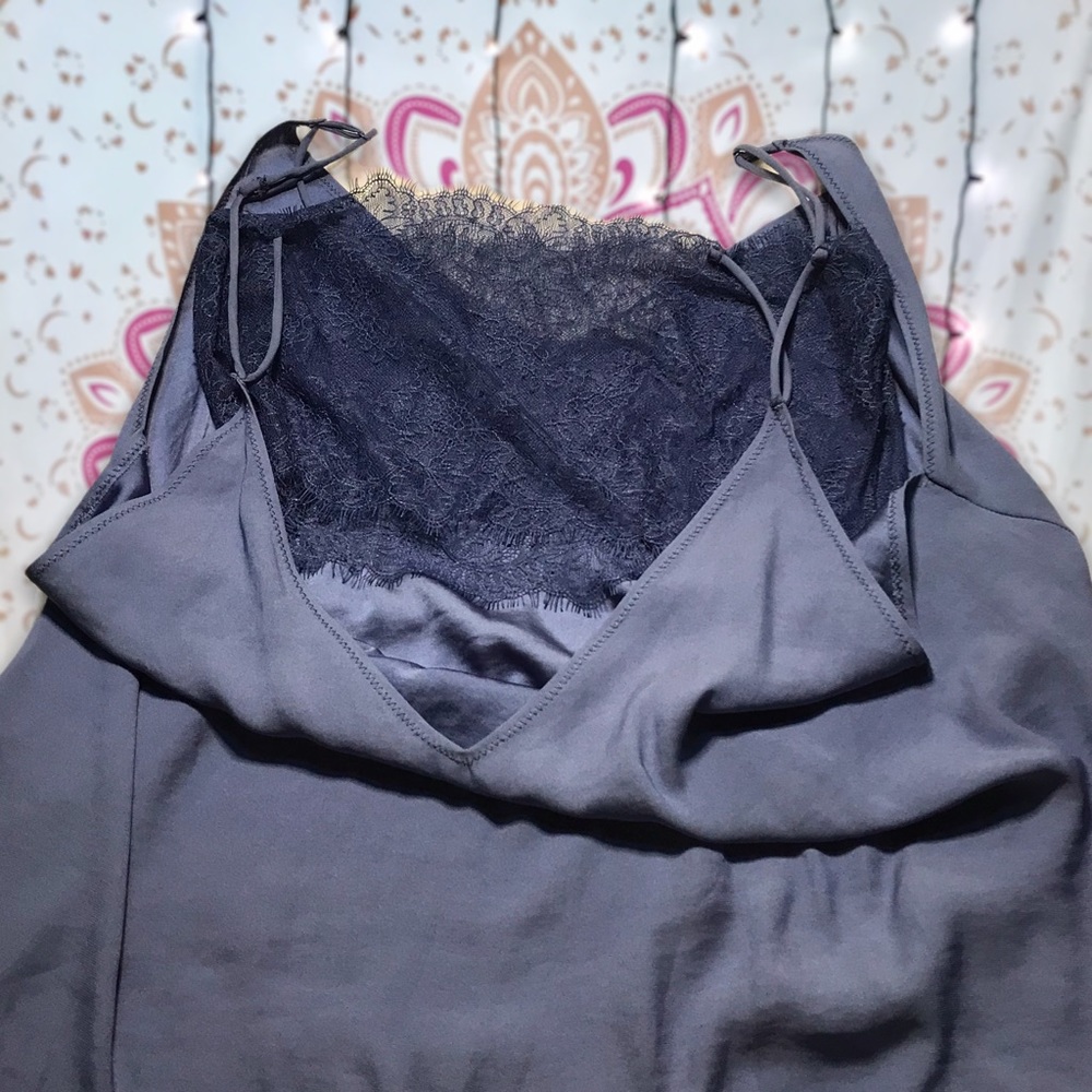 Intimately Free People V-Neck Lace Bandeau Tank - Picture 6 of 10
